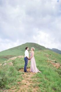 wedding photo - Golden Gate Romance with a Rose Quartz Dress