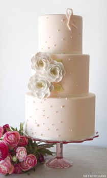 wedding photo - Romantic Pink Cake