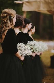 wedding photo - 11 Dark Dresses For A Gothic Glam Wedding