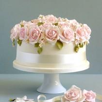 wedding photo - Wedding-Worthy One-Tier Cakes