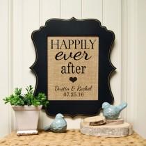 wedding photo - Happily Ever After Sign 