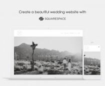 wedding photo - Wedding Websites Made Easy with Squarespace
