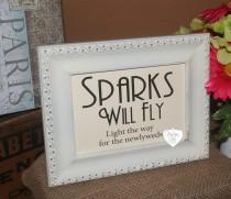 wedding photo - Sparks will Fly, Sparkler Send Off, Light the way for the newlyweds, Wedding Decorations, Nautical Wedding