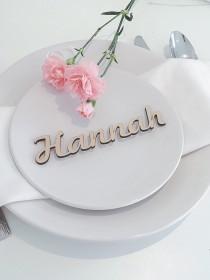 wedding photo - Wooden Wedding Place Name, Wooden Wedding Place Setting,Wedding Place Setting,Name Place Setting,Wedding Place Cards