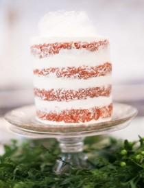 wedding photo - Ginger Carrot Spun Cake