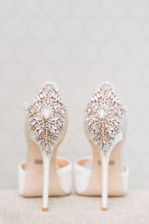 wedding photo -  100 Pretty Wedding Shoes From Pinterest