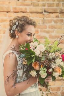 wedding photo - Vintage Flwer Bouquet