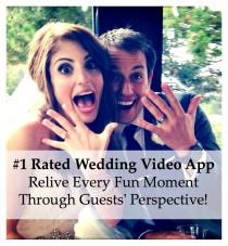 wedding photo - Get A Fun & Affordable Wedding Video With The WeddingMix App