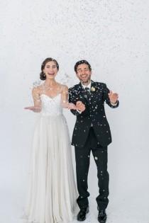 wedding photo - Cue The Confetti