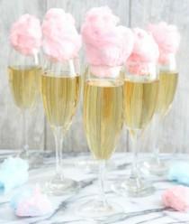 wedding photo - Cotton Candy Champagne Cocktail 