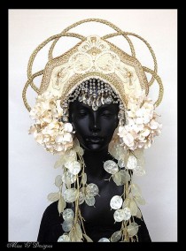 MADE TO ORDER Empress Headdress wedding photo - MADE TO ORDER Empress Headdress