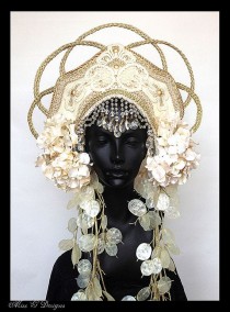 wedding photo - MADE TO ORDER Empress Headdress