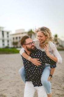 wedding photo - This West Palm Beach Engagement Has Stars, Stripes, And Lots Of Love