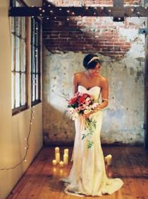 wedding photo - Dreamy Bridals With Moody Reds, Lush Pinks   Warm Golds