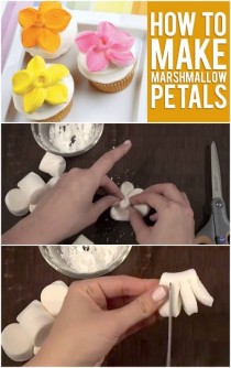 wedding photo - She Cuts Slits In A Marshmallow. What She Turns That Into, You’ll Never Guess!