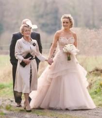 wedding photo - Top Ten Blush Wedding Dresses - 2014's Biggest Bridal Trend
