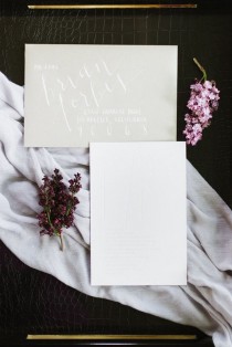wedding photo - Stylish Wedding Invitation Card