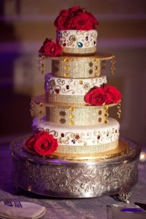 wedding photo - Photo: Indian Wedding Cake Tiered