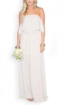 wedding photo - 'Hacienda' Convertible Off The Shoulder A-Line Gown
