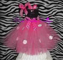 wedding photo - Minnie Dress,BEST SELLER,Minnie Mouse,Halloween,Costume,1st Birthday,Cumpleanos,Pageant Dress,Baby,Vestido Minnie Mouse (Inspired),PCD0108