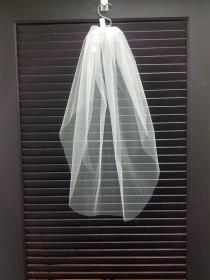 wedding photo - Blusher Veil Simple Shoulder Length