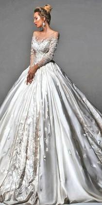wedding photo - 24 Disney Wedding Dresses For Fairy Tale Inspiration