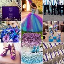 wedding photo - {Wedding Trends}Blue Wedding Color Themes For Winter 2013~2014