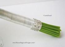 wedding photo - Bouquet handle, ribbon, WRAP STYLES, Real Touch Flowers, bouquets, wedding flowers, PACKAGES, corsages, boutonnieres/buttonholes