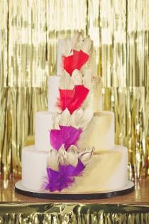 wedding photo - Glam Rock Inspired Photo Shoot From Clean Plate Pictures   Michelle Ferrara Handmade