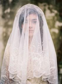 wedding photo - A Delicate, Tuscan-Inspired Backyard Wedding - Once Wed