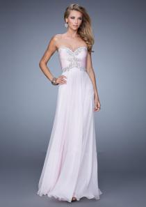 wedding photo -  Red Sleeveless Appliques Blue Ruched Sweetheart Zipper Floor Length Pink Chiffon