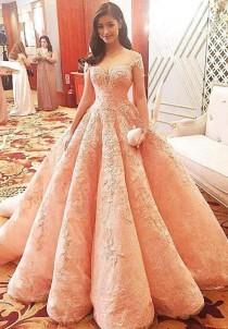 wedding photo -  2016 Sexy Illusion Backless Luxury Wedding Dresses Lace Applique Bridal Gowns Sheer Wedding Dress Online with $157.19/Piece on Hjklp88's Store | DHgate.com