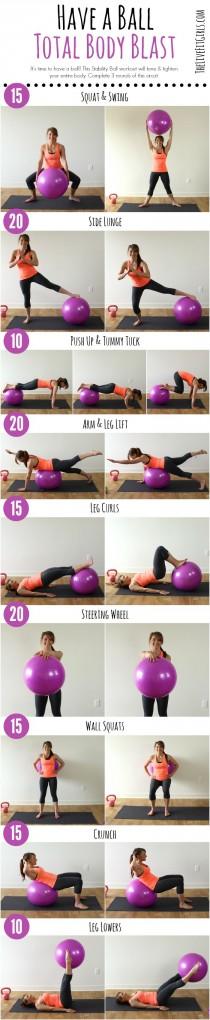 wedding photo - Total Body Stability Ball Workout