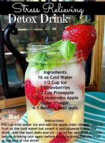 wedding photo - Stress Relieving Detox Drink