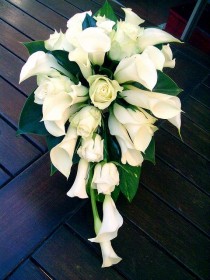 wedding photo - Beautiful Calla Lily Bouquet