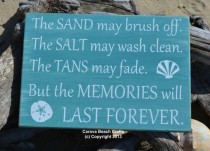 wedding photo - Beach Gift Ideas Beach Weddings Carova Beach Crafts The Sand May Brush Off Beach Signs, Beach Decor, Nautical Sign, The Tans May Fade Summer Quotes