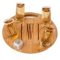 wedding photo - Cathy's Concepts S2166 Personalized Tequila Shooter Set
