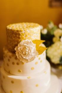 wedding photo - An Intimate Gold Wedding At Zingerman's Events On Fourth In Ann Arbor, Michigan
