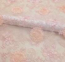 wedding photo - Lace Fabric, Embroidered Guipure Lace Fabric, 3D Flowers Lace Fabric, 47 inches Wide for  Dress, Costume, Craft Making, 1/2 Meter
