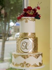 wedding photo - A Variety Of Creative And Elaborate Wedding Cakes