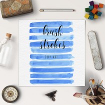wedding photo -  Watercolor Digital Clipart | Watercolour Brush Stroke Clipart | Blue Splotches Overlay | Logo Design, Blog Elements | BUY 5 FOR 8