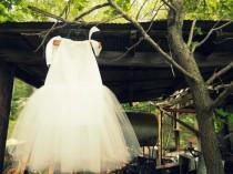 wedding photo - Ballerina Princess Flowergirl Wedding Pillowcase Tutu Dress, Sizes 1, 2, 3 (sewn)