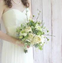 wedding photo - Ivory Garden Bouquet for your Wedding...Example Only!! DO NOT PURCHASE