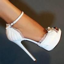 wedding photo - Buy Cheap Fashion Peep Toe High Heels For Women At Shoespie.com