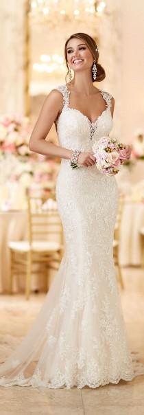 wedding photo - Beautiful Long Dress with Beads
