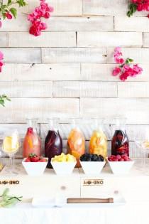 wedding photo - 16 DIY Food And Drink Stations For Your Next Party