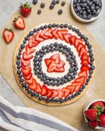 wedding photo - Paper Flowers, Patriotic Pizza Pies and Have a Happy 4th of July!