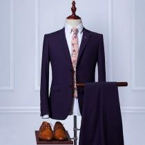 wedding photo - Custom Wedding Suit【Handmade】Men's Suits wool blend 2piece jacket Wedding suit Mens tweed SUIT Mens dress pants Mens tailored trousers