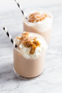 wedding photo - Salted Caramel Ice-Blended Coffee