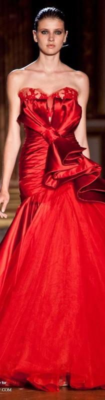 wedding photo - Beautiful Red Couture